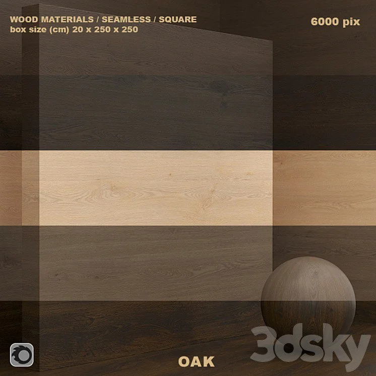 Material wood / oak (seamless) - set 55